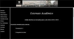 Desktop Screenshot of externatoacademico.com